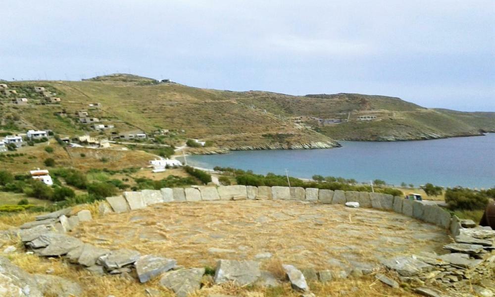 فيلا Avgoustis' Stone House Otziás المظهر الخارجي الصورة